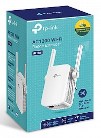 Tp-Link Wireless Range Extender 1200Mbps Πρίζας Dual Band RE305 v4