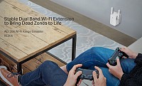Tp-Link Wireless Range Extender 1200Mbps Πρίζας Dual Band RE305 v4