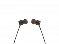 Jbl® T110 InEar Universal Headphones 1-button Mic/Remote Black JBLT110BLK