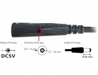 Delock Cable USB 3.0 Extension active 5m 83089