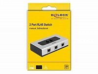DELOCK Data Switch 2Pc-1Σ. Rj45 Διπλής Κατεύθυνσης 87673