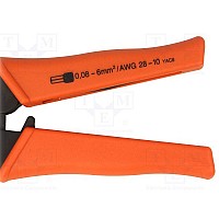 Πρέσσα για ακροχιτώνια YAC-8 175x80mm με ρύθμιση πίεσης 6 θέσεων (0.08-6) FC-8 FOSS