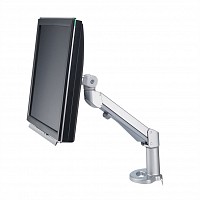 Roline LCD Monitor Stand Pneumatic Desk Clamp Pivot 1 Joint 8kg - 17.03.1149