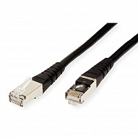 Roline SFTP 0.3m Cat6 Μαύρο 21.15.1315