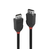 Lindy 3m DisplayPort 1.2 Cable Black Line 4k@60hz 36493