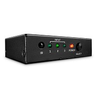 LINDY SELECTOR HDMI 3 PORT 4K 2K@60Hz 18G + REMOTE CONTROL 38232