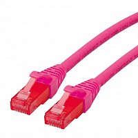 Roline UTP Cable Cat.6 Component Level LSOH pink 10m - 21.15.2597