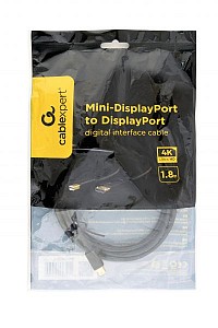 Cablexpert Mini DisplayPort to DisplayPort digital interface cable 1.8m CCP-mDP2-6
