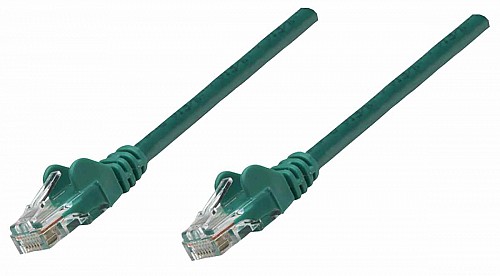 Μanhattan Network Cable Cat5e UTP 0.25m Green 737340
