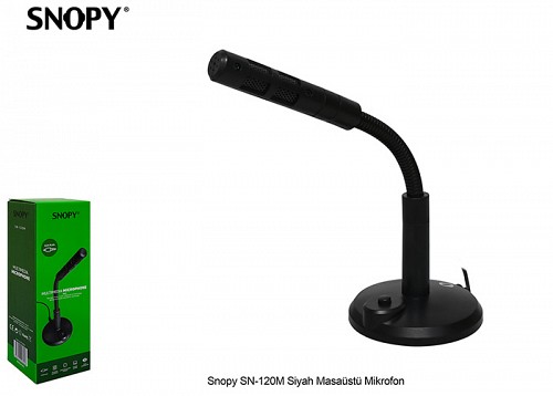 Snopy MICROPHONE DESKTOP Black SN-120M