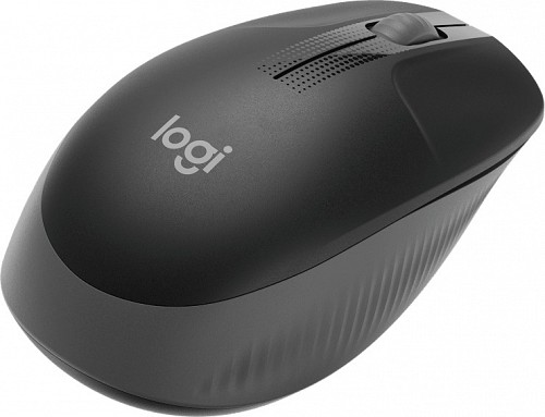 Logitech M190 Full-Size Wireless Mouse Black 910-005905