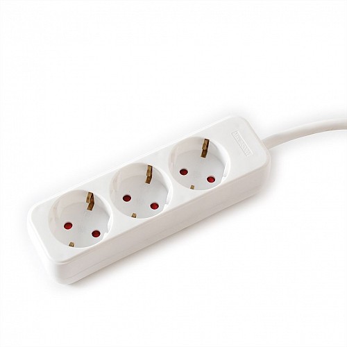 Value Power Strip 3-way white 1.5m 19.99.1072