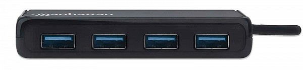 Μanhattan Hub 4 Port USB 3.2 Gen Χωρίς Τροφοδοτικό (Black) 164900