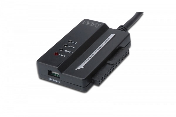 Digitus USB3.0 to SATAII + 3.5 IDE Adapter Cable Power Supply (12V/2A) included DA-70325
