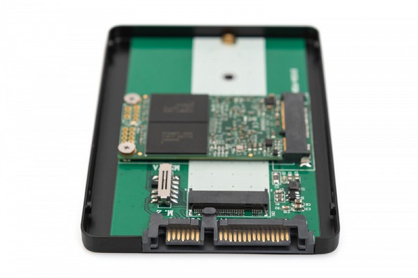 Digitus 2,5 SATA HDD Enclosure M.2 or mSATA DA-71118