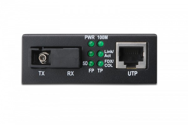 Digitus Transceiver Rj45-F/O Sc 10/100 Singlemode 20Km Sm Bidir A DN-82022