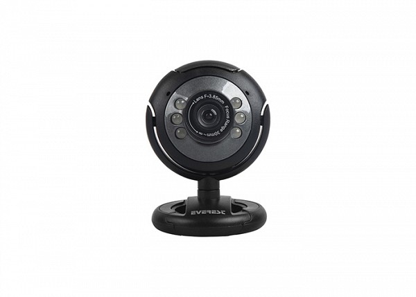 Everest SC-824 300K Usb Microphone Vision Led Pc Camera 480p 34436