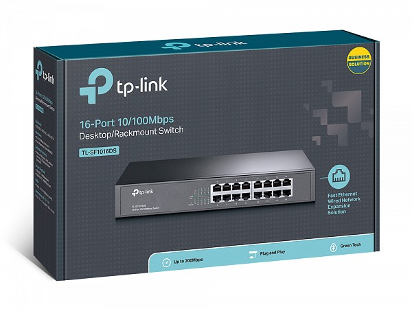 TP-Link ​16-port 10/100M Switch TL-SF1016DS v4.0