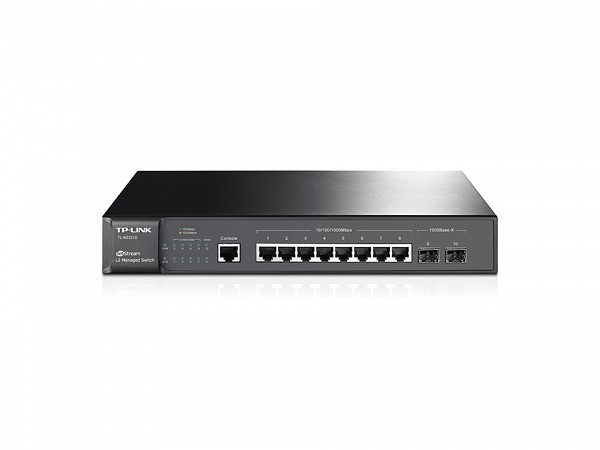 Tp-Link JetStream 8-Port Gigabit L2 Managed Switch with 2 SFP Slots TL-SG3210 v3.2