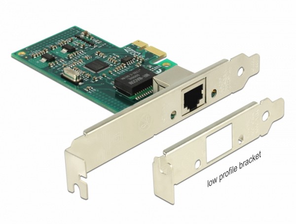 Delock PCI Express x1 Card 1 x RJ45 Gigabit LAN i82574 89943