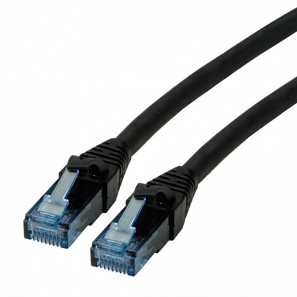 ROLINE UTP Patch Cord Cat.6A Component Level LSOH black 5m - 21.15.2755-50