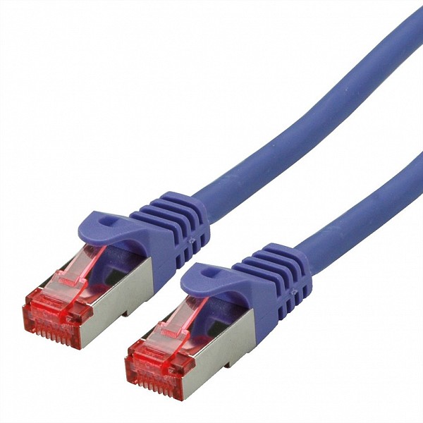 Roline S/FTP Patch Cord Cat.6 Component Level LSOH violet 10m 21.15.2917