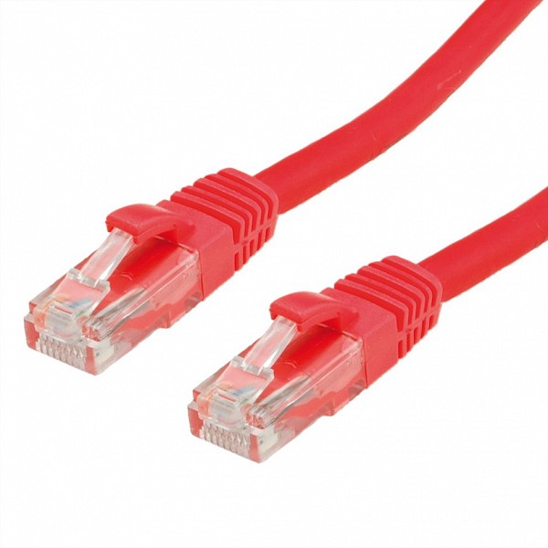 Value  UTP Patch Cord Cat.6A (Class EA) red 3m 21.99.1423
