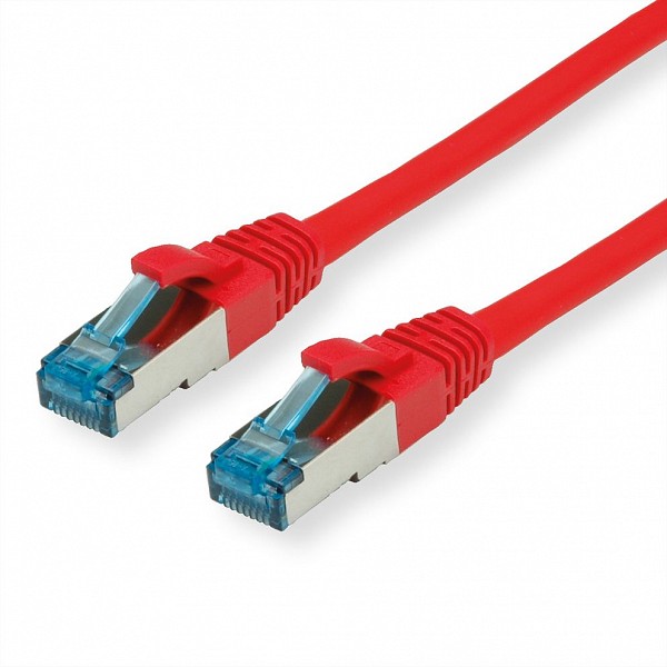Value S/FTP Patch Cord Cat.6A (Class EA) red 2m 21.99.1922