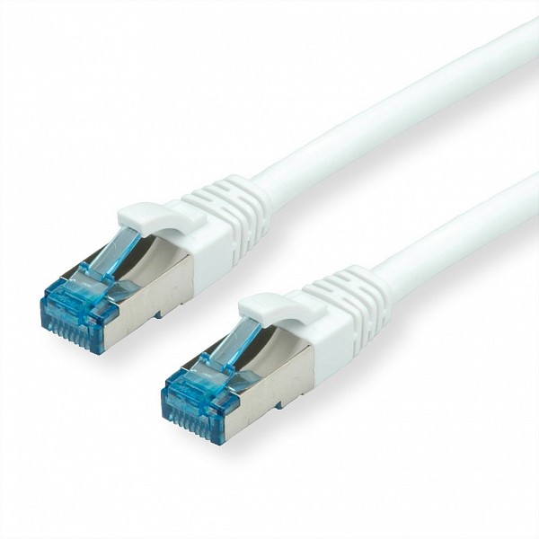 Value S/FTP Patch Cord Cat.6A (Class EA) white 20m 21.99.1979