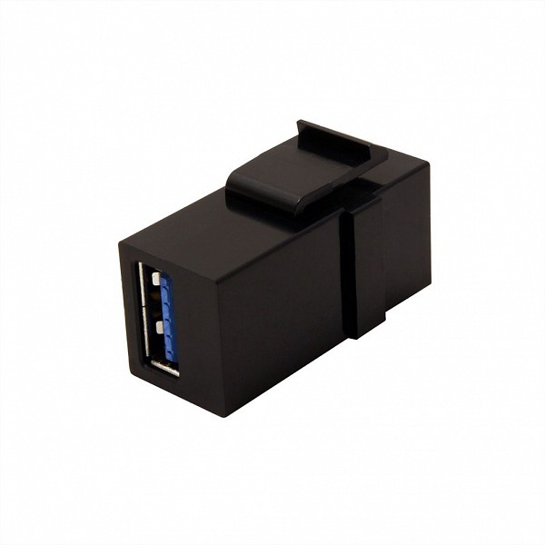 Roline Keystone Usb 3.2 Gen Μαύρο 25.99.8207