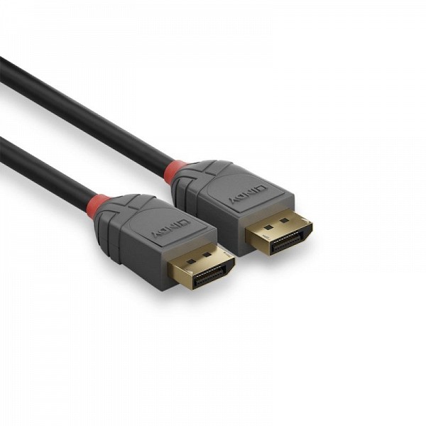 Lindy 3m DisplayPort 1.2 Cable Anthra Line 4k@120hz 36483