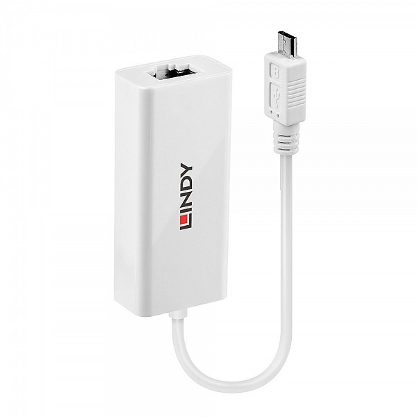 Lindy USB 2.0 Micro Fast Ethernet Converter 42927