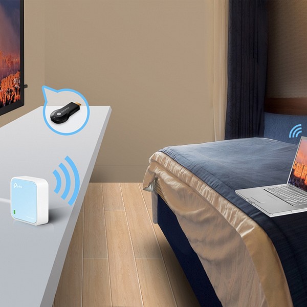 Tp-Link Access Point 300Mbps Router Nano USB - TL-WR802N v4
