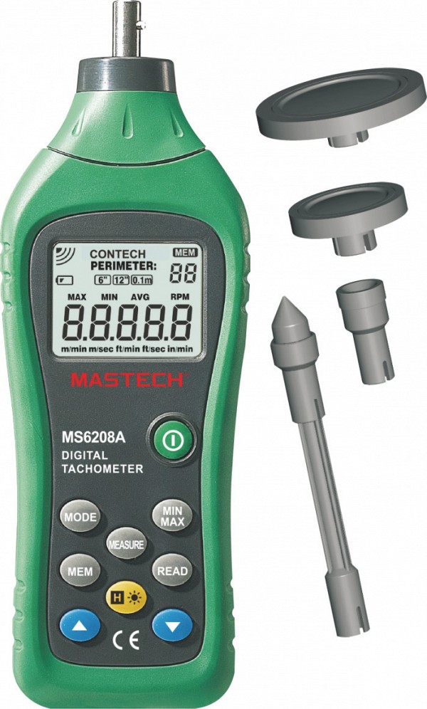 Στροφόμετρο Μίζας Ms6208A Mastech