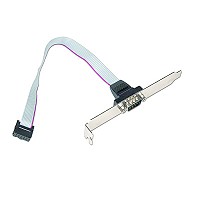 Cablexpert DB9 serial port receptacle on bracket CCDB9RECEPTACLE