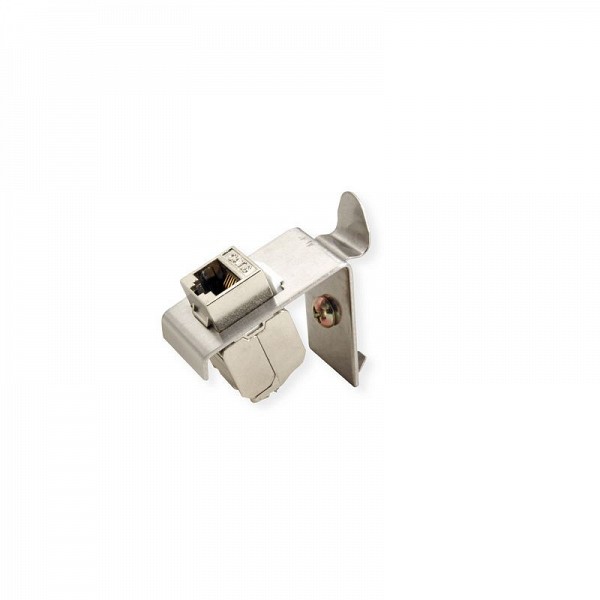Roline DIN Rail Adapter, empty 1x Keystone -  21.13.1307