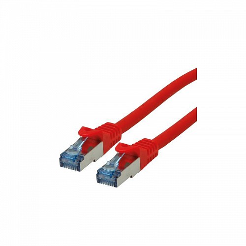Roline SFTP 0.5m Cat6a Κοκκινο component level LSOH 21.15.2810