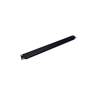 Roline 19 Blank Panel 1U Metal black - 26.99.0298