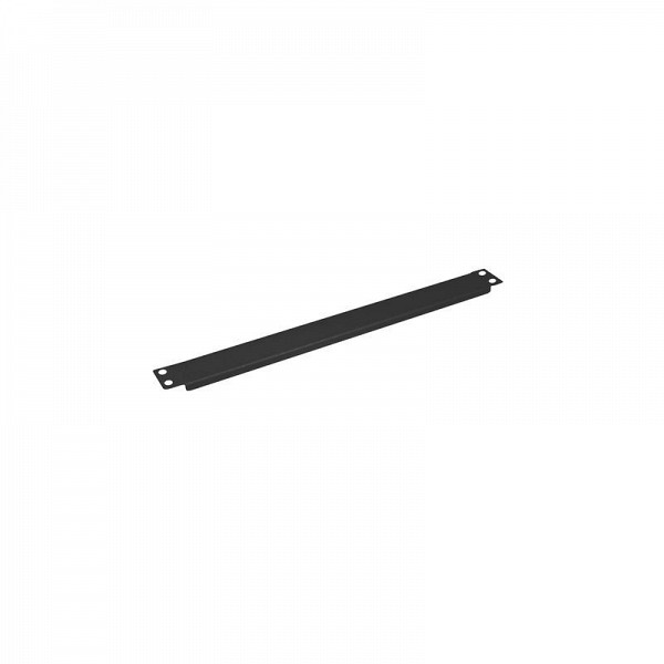 Roline 19 Blank Panel 1U Metal black - 26.99.0298