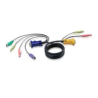 Aten KVM CABLE ΓΙΑ ΤO CS1758 PS/2 2m 2L-5302P