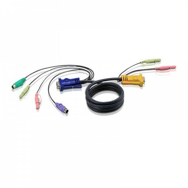 Aten KVM CABLE ΓΙΑ ΤO CS1758 PS/2 2m 2L-5302P