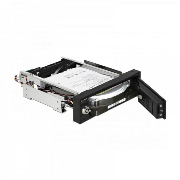 Delock 5.25″ Mobile Rack for 1 x 3.5″ SATA HDD 47191