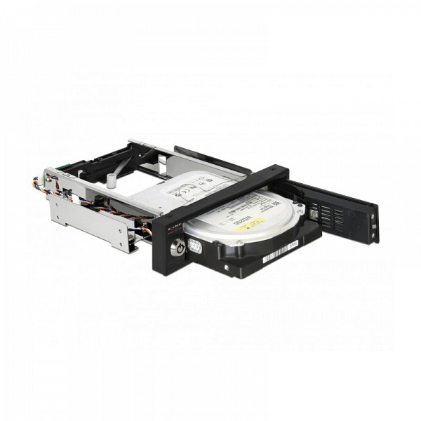 Delock 5.25″ Mobile Rack for 1 x 3.5″ SATA HDD 47191