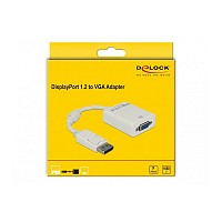 DELOCK ADAPTER DISPLAY PORT M/ VGA F 61766