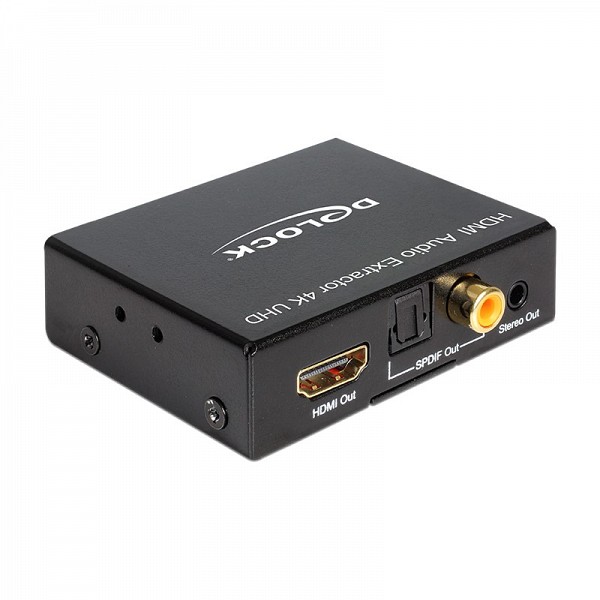 DELOCK HDMI Stereo / 5.1 Channel Audio Extractor 4K 62692