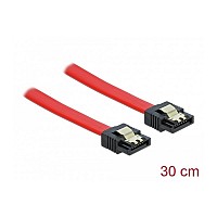 DELOCK SATA III CABLE DATA 6.0 Gbit/s 0.3m LATCH 82676