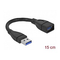 DELOCK USB cable type A-A M/F V. 3.0 15cm 82776