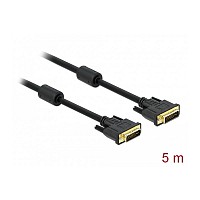 DELOCK DVI CABLE M/M 5.0m  DVI-I 24+5 83113