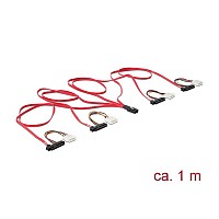 DELOCK SAS SFF 8087 36pin / 4xSFF 8482 29pin 1m 83146