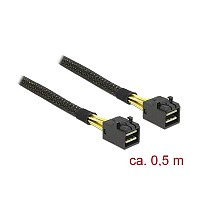 DELOCK SAS ΚΑΛ.mini SFF 8643 / mini SAS SFF 8643 0.5m 83386